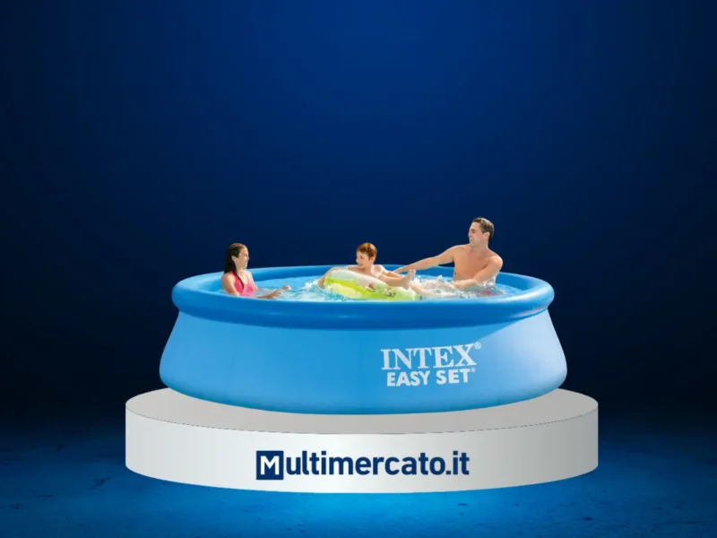 Piscina tonda easy: L’estate perfetta inizia nel tuo giardino!